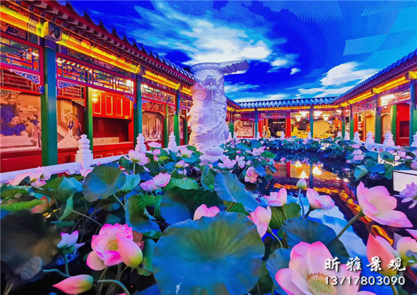 中国美食·皇家菜博物馆·北京室内皇家花